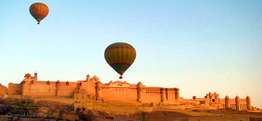 Top Hot Air Balloon Destination in India. 