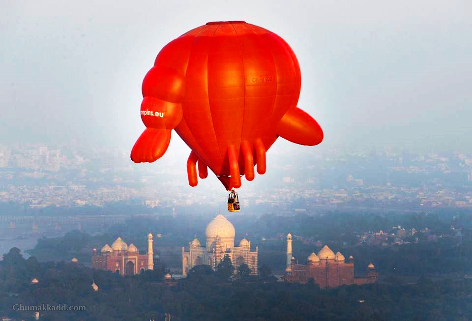 Top Hot Air Balloon Destination in India. 