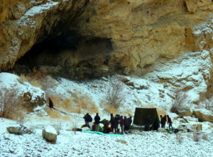 Chadar Trek- Frozen River Trek, cave near Tibb