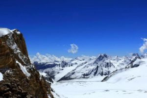 khatling glacier trek View from Auden's Col 1801ft credit govind seshadri